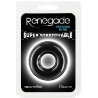 Renegade Fireman Ring - Medium - Black